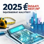 Metrekare İnşaat Maliyeti Kaç TL 2025