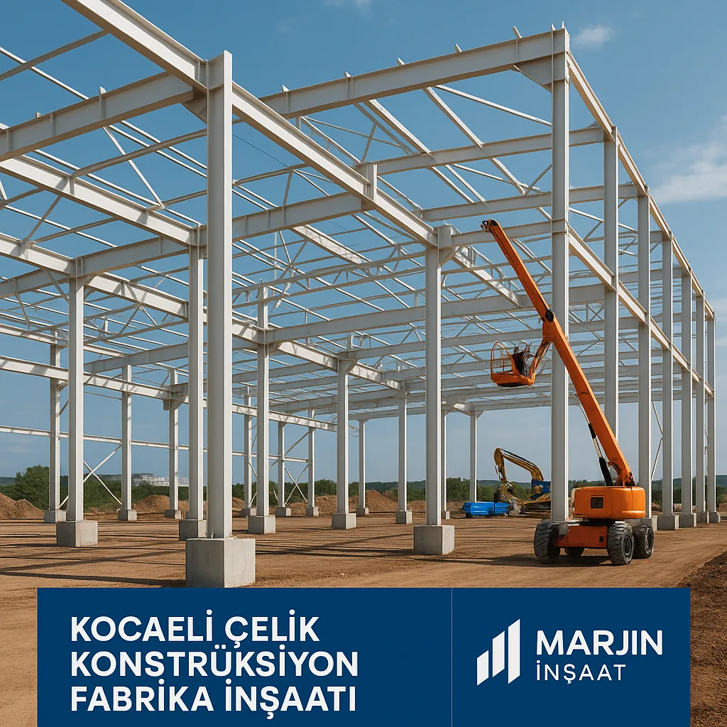 Kocaeli Çelik Konstrüksiyon Fabrika İnşaatı