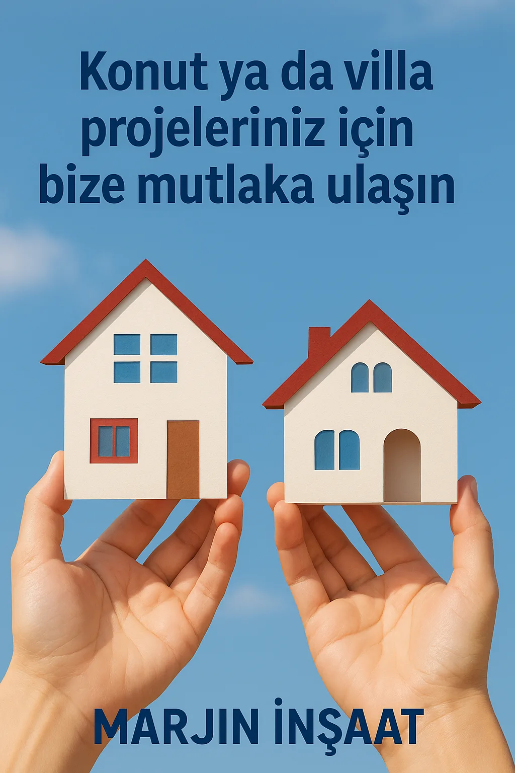 Konut ya da villa projeleriniz için bize mutlaka ulaşın