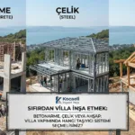 Betonarme, Çelik veya Ahşap: Villa Yapımında Hangi Taşıyıcı Sistemi Seçmelisiniz?