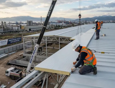 Endüstriyel Çatı Sistemlerinde Profesyonel Müteahhitlik Hizmetleri