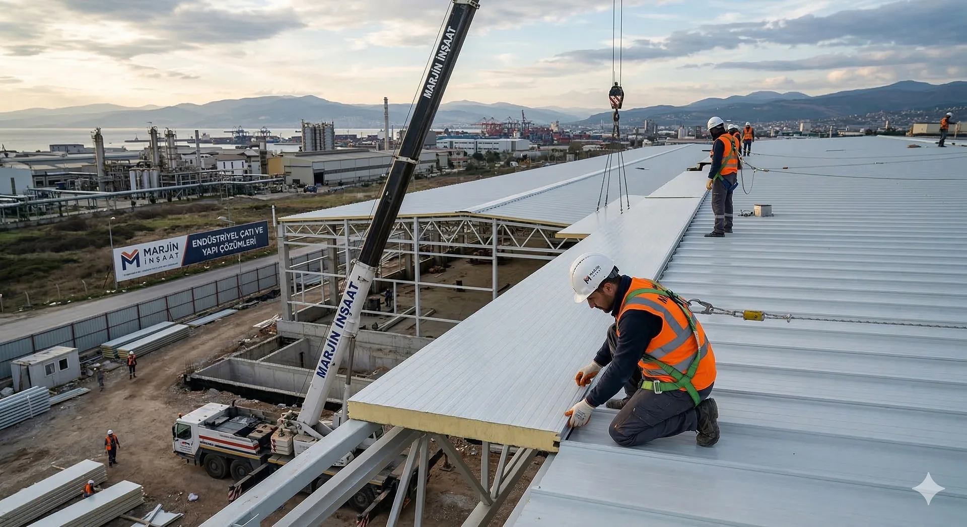 Endüstriyel Çatı Sistemlerinde Profesyonel Müteahhitlik Hizmetleri
