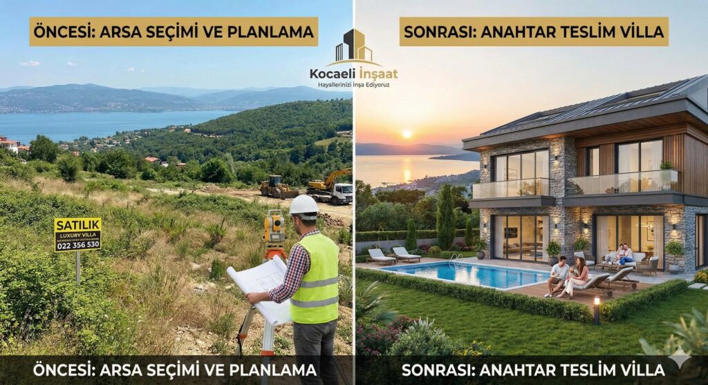 Villa inşaatı yapım