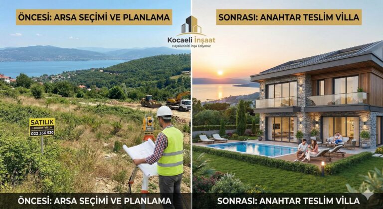 Villa inşaatı yapım